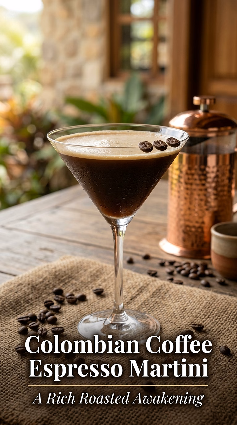 Colombian Coffee Espresso Martini