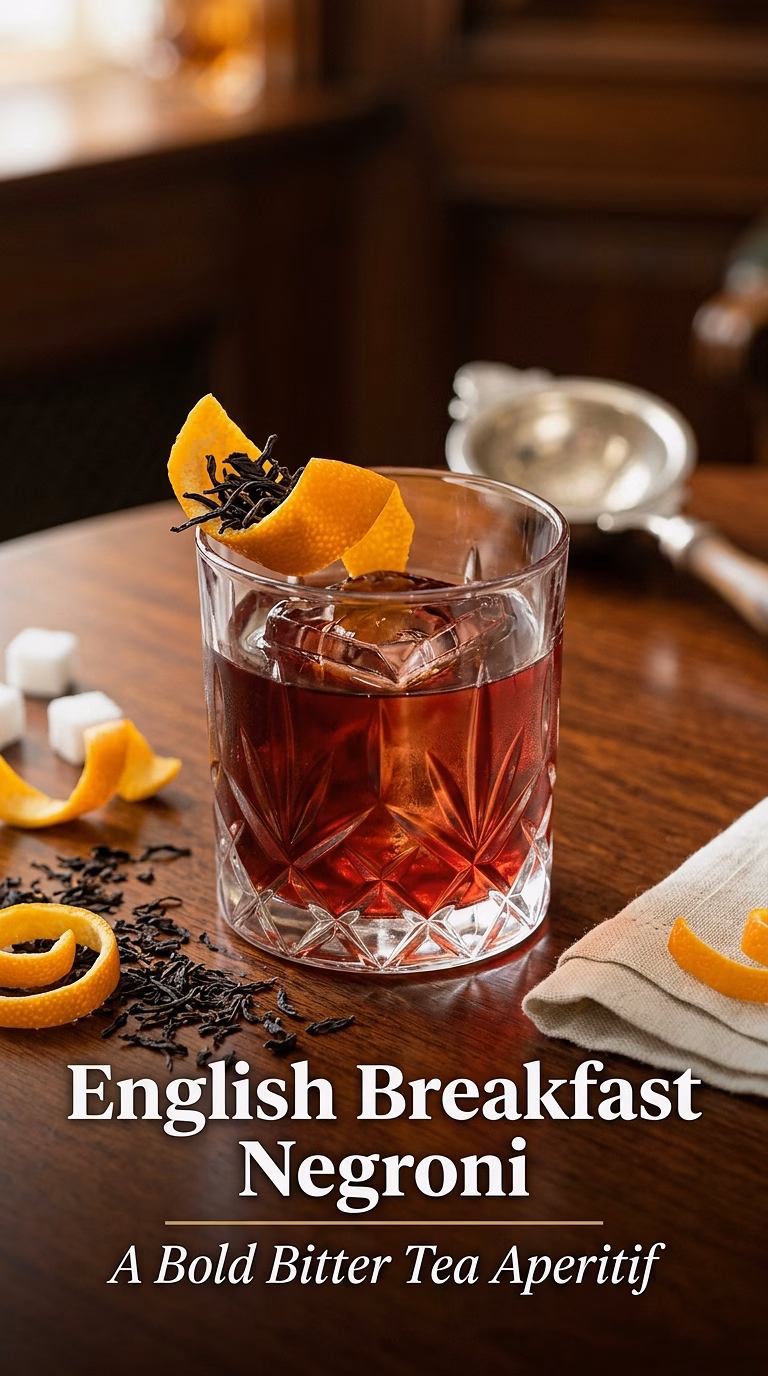 English Breakfast Negroni