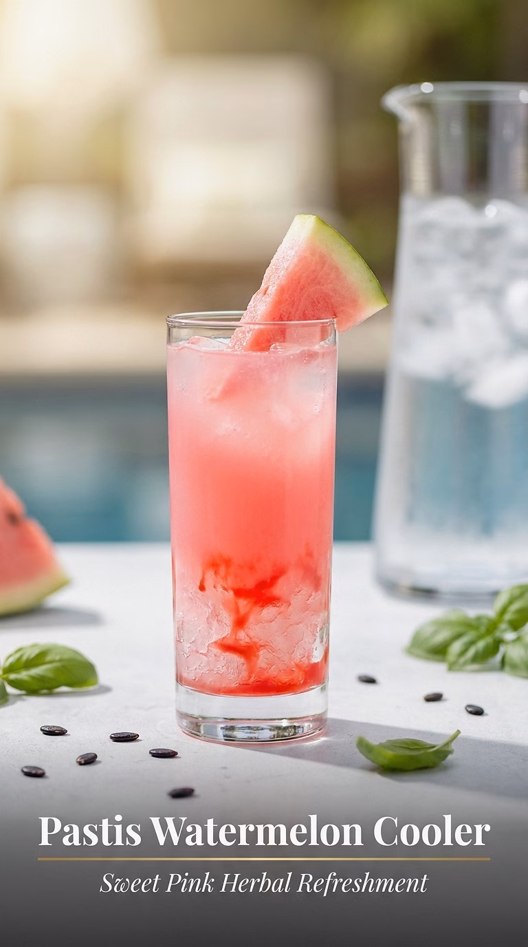 Pastis Watermelon Cooler