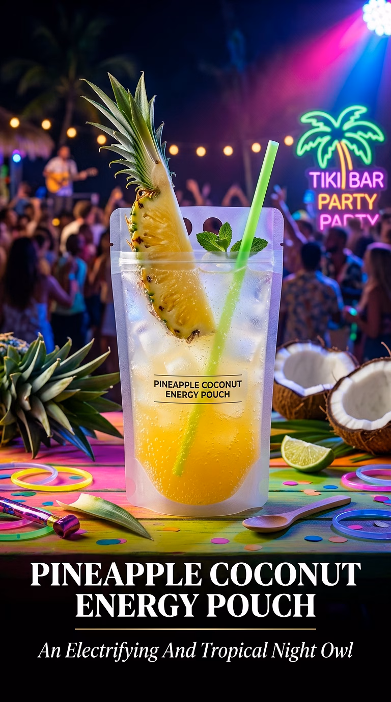 Pineapple Coconut Energy Pouch