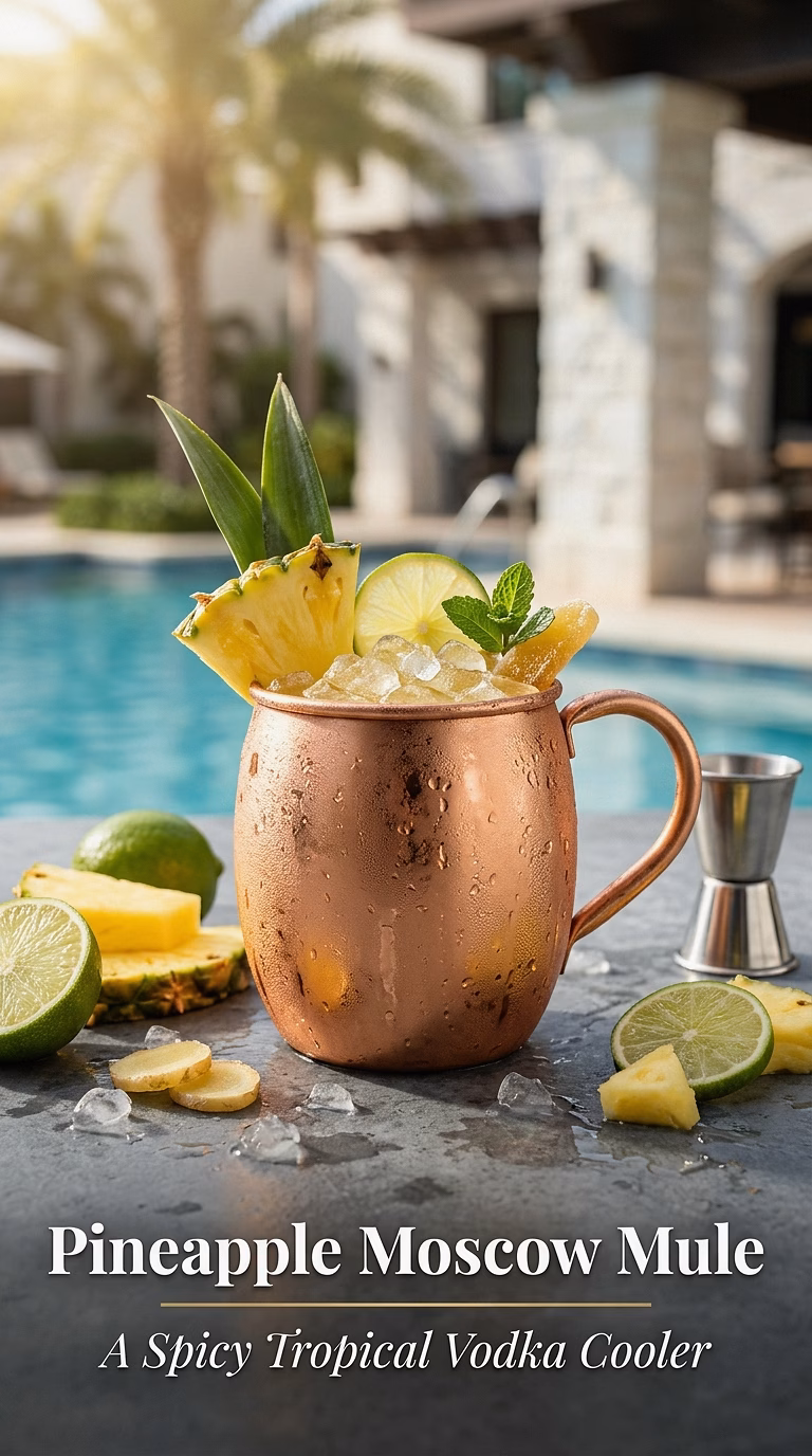 Pineapple Moscow Mule