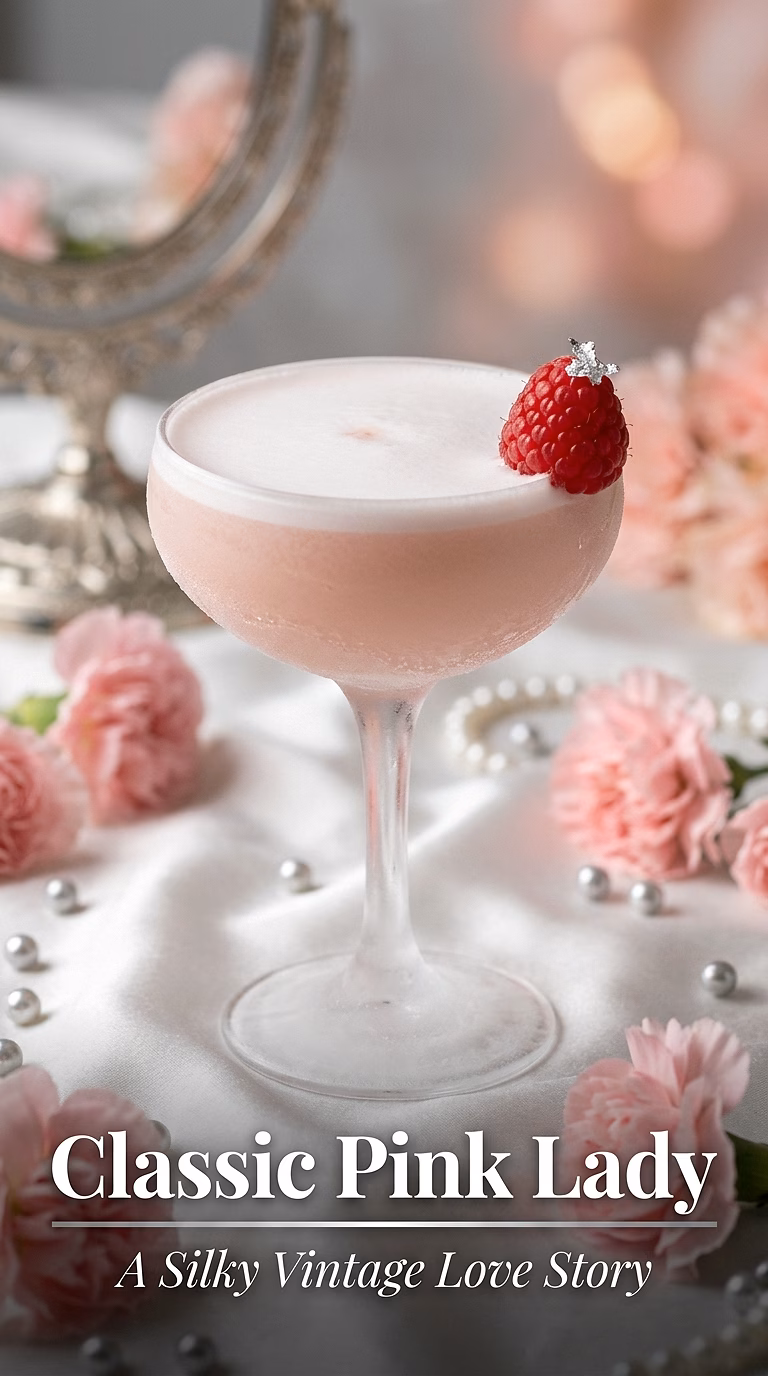 Pink Lady Cocktail