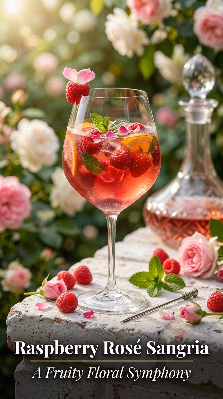 Raspberry Rosé Sangria