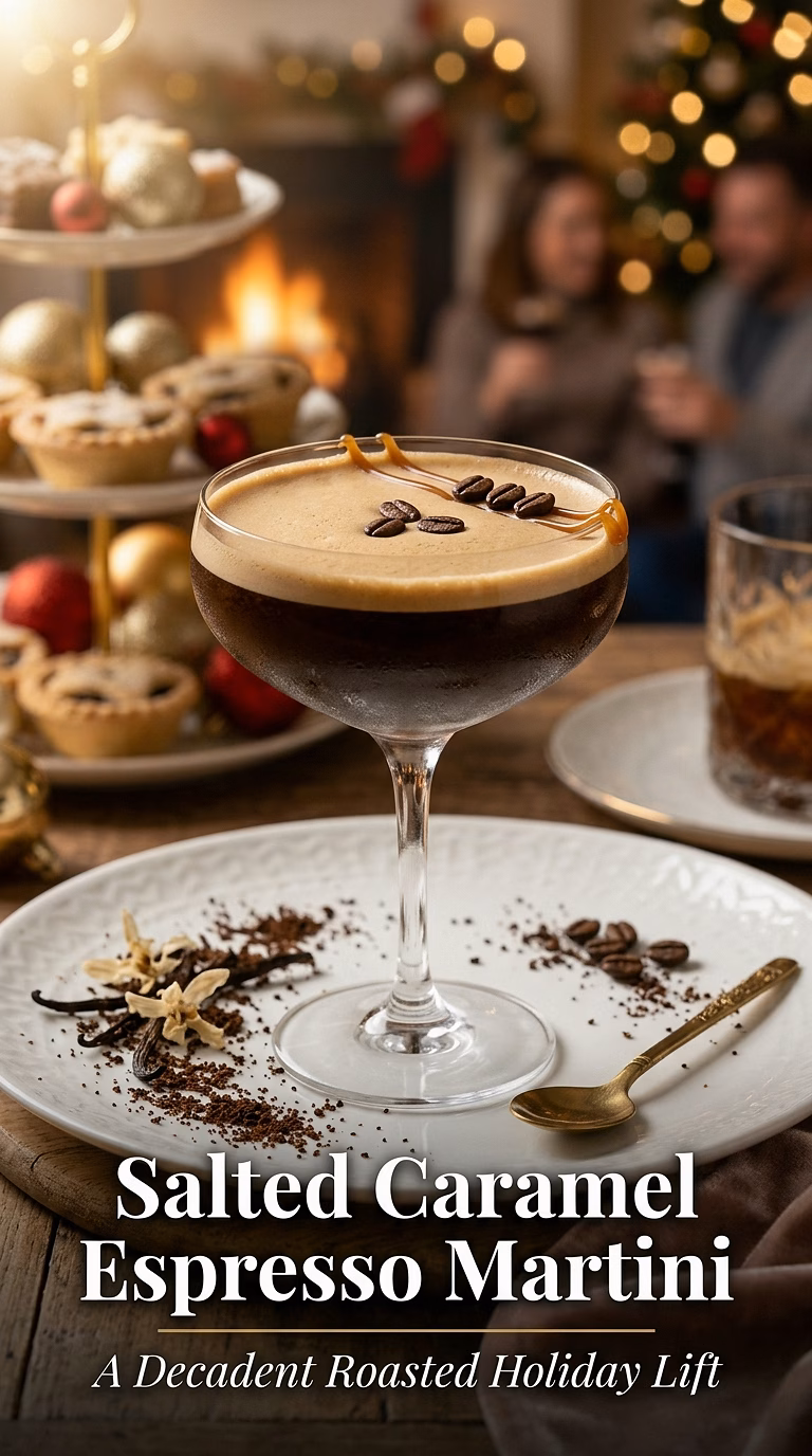 Salted Caramel Espresso Martini