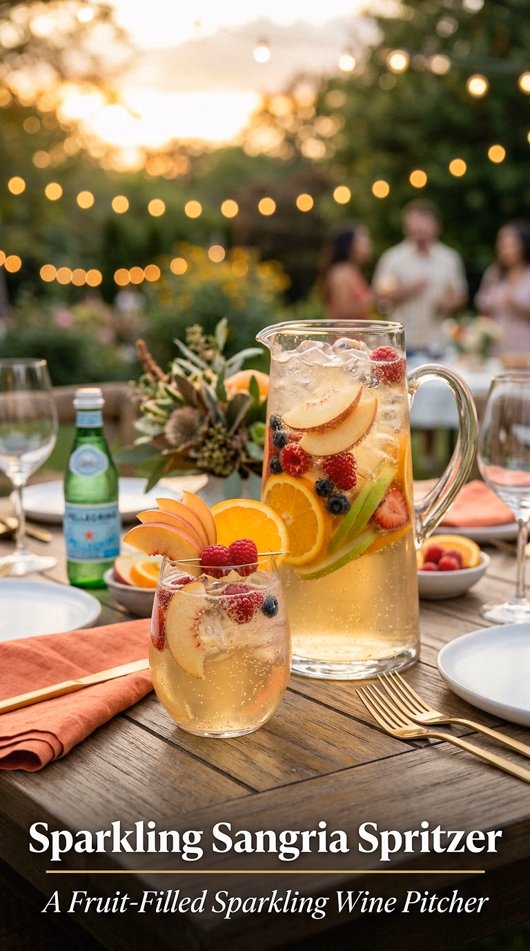 Sparkling Sangria Spritzer