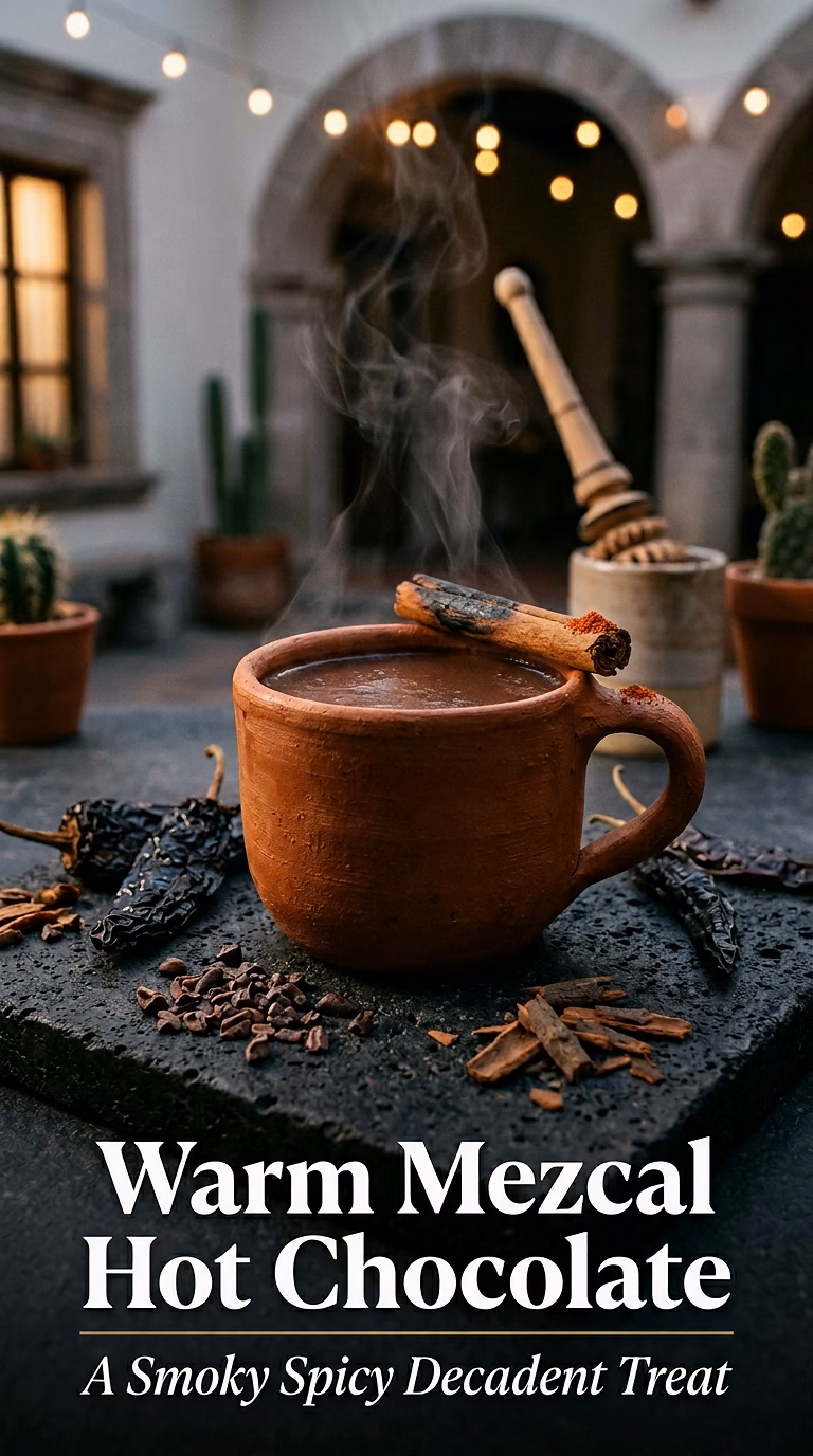 Warm Mezcal Hot Chocolate