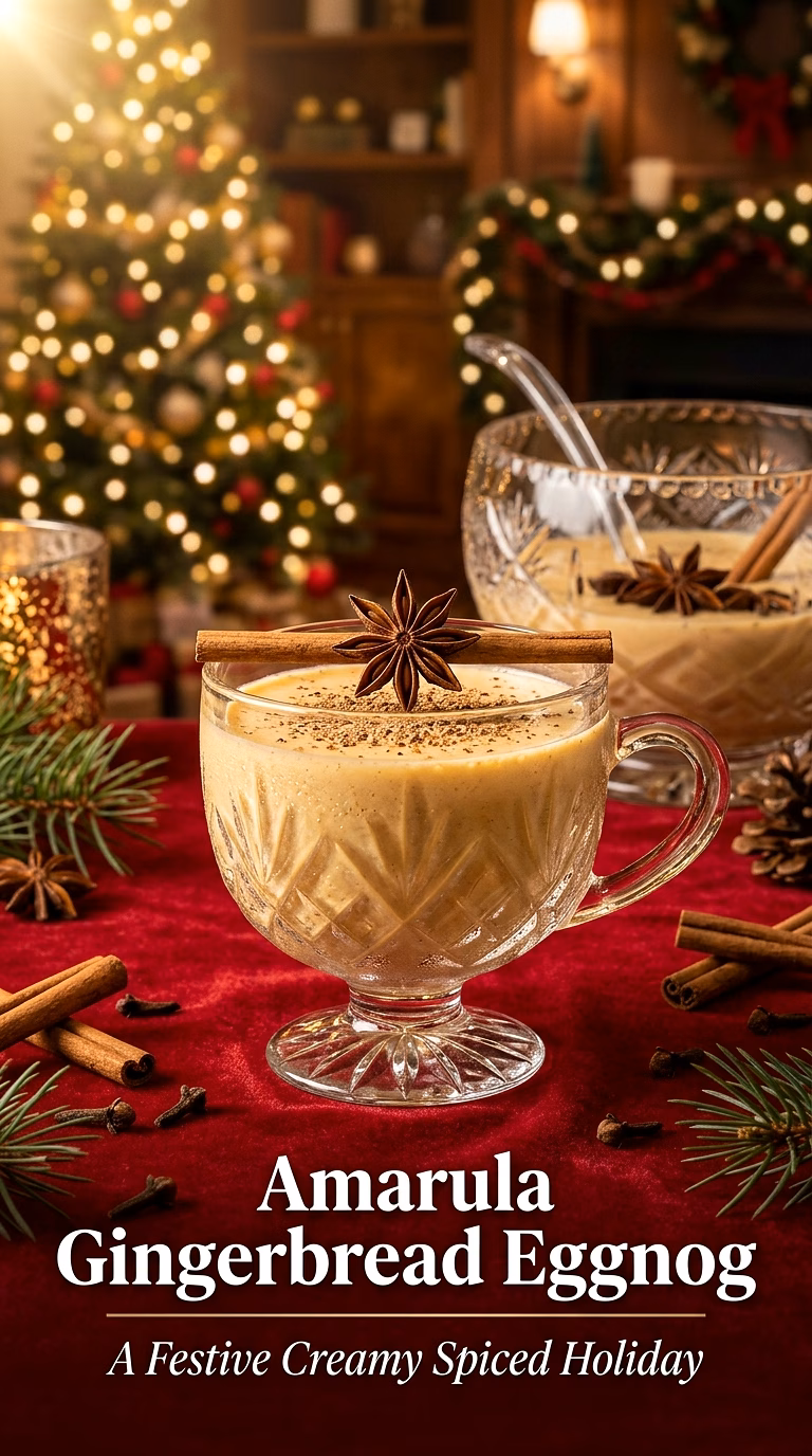 Amarula Gingerbread Eggnog