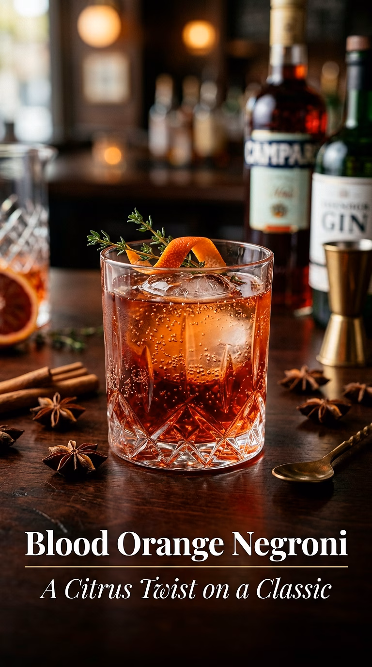 Blood Orange Negroni