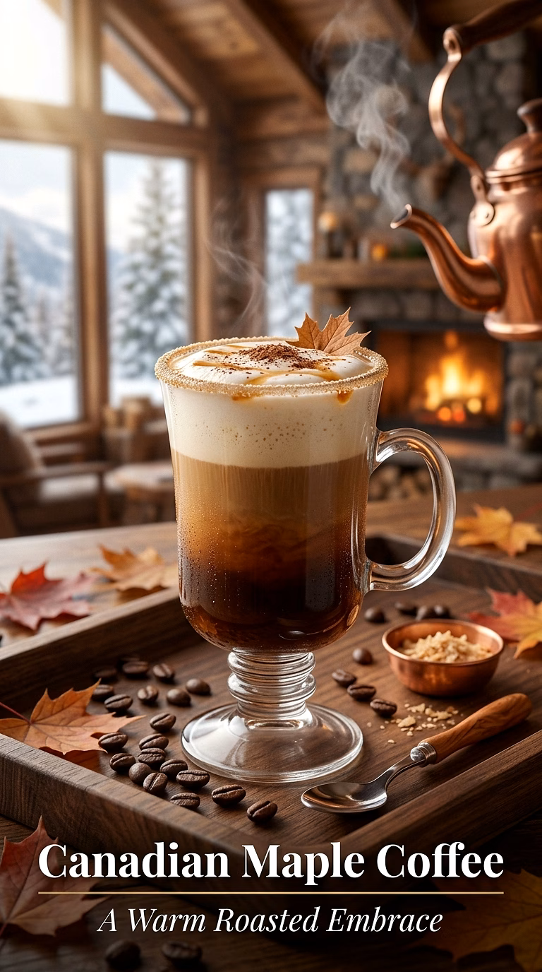 Canadian Maple Coffee Cocktail