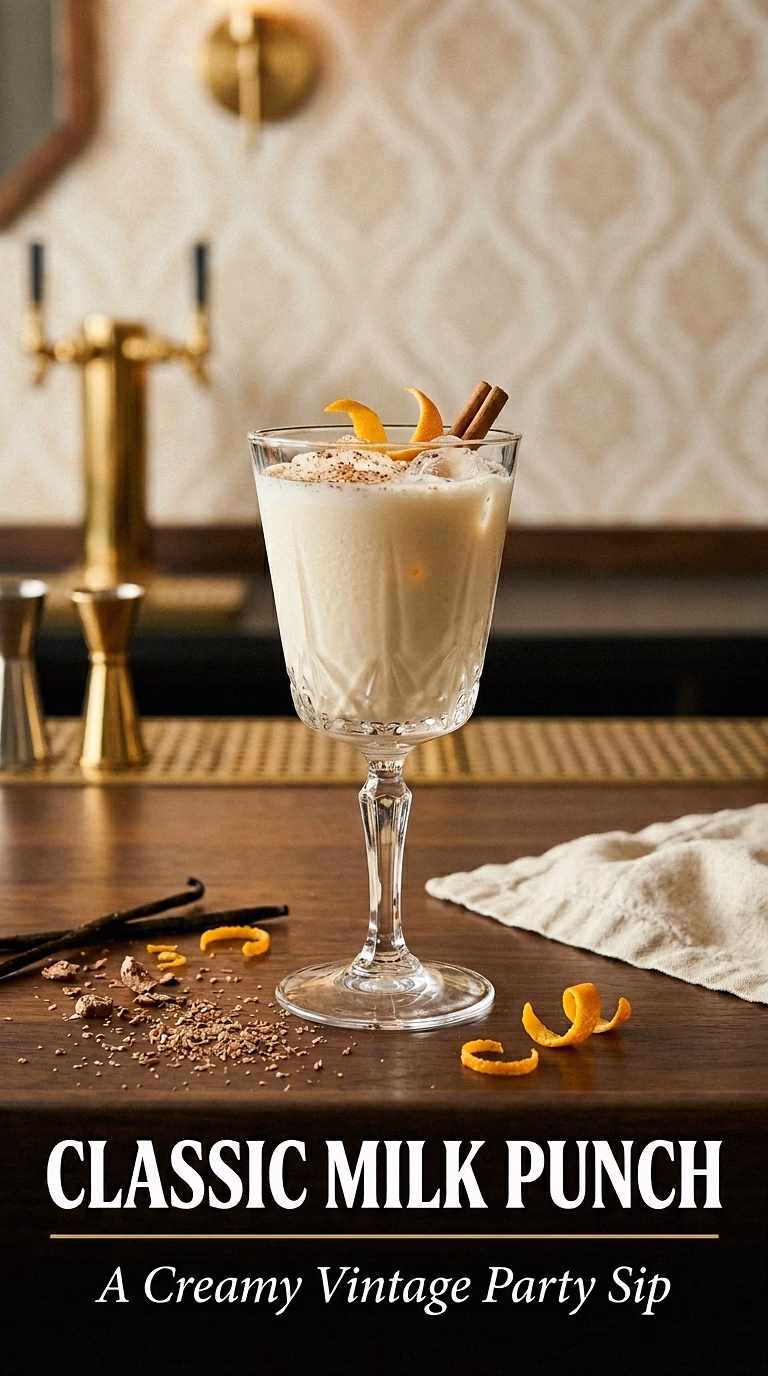 Classic Milk Punch