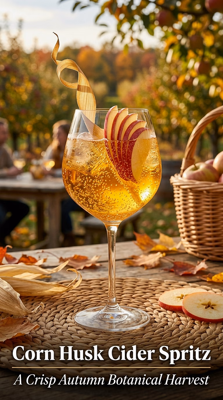Corn Husk Hard Cider Spritz