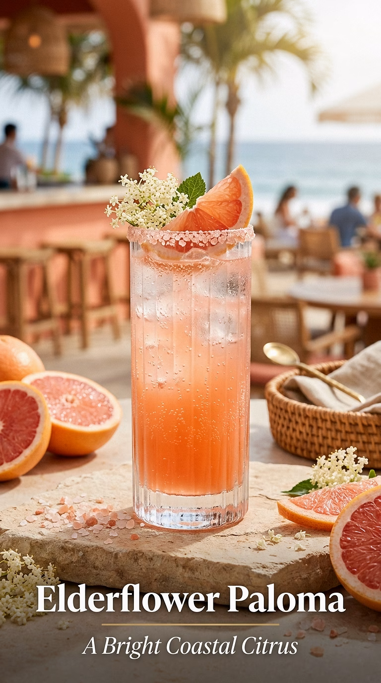 Elderflower Paloma
