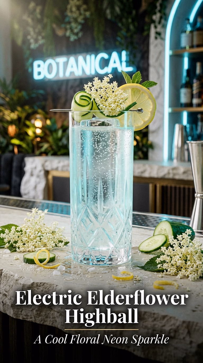 Electric Elderflower Highball