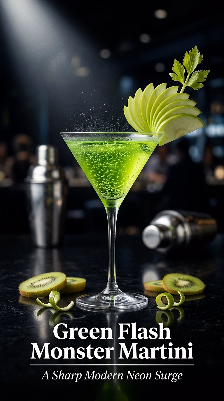 Green Flash Monster Martini