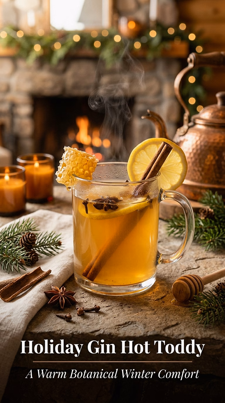 Holiday Gin Hot Toddy