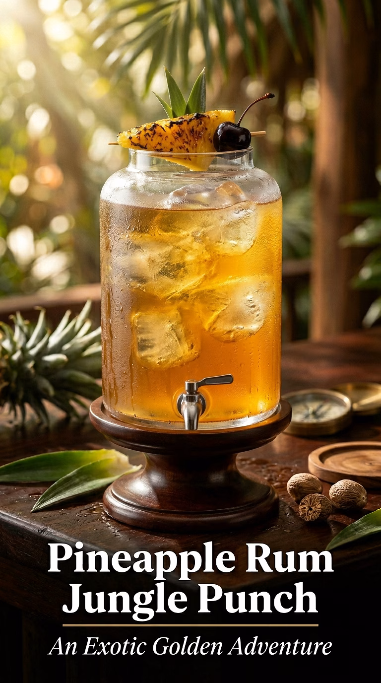 Pineapple Rum Jungle Punch