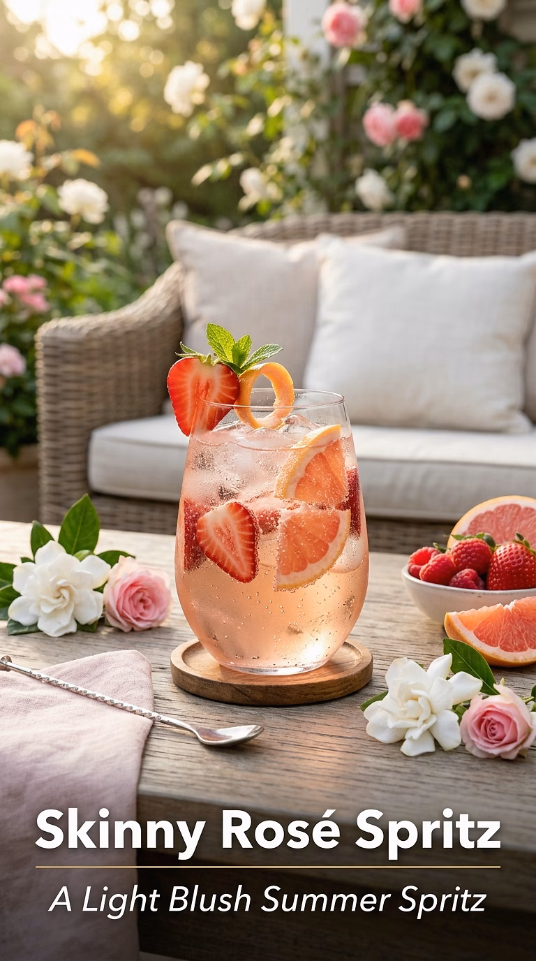 Skinny Rosé Spritz
