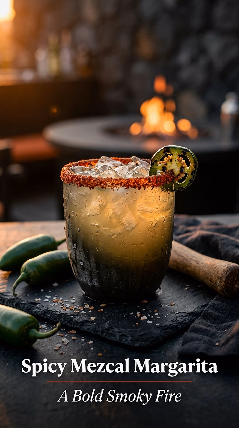 Spicy Mezcal Margarita