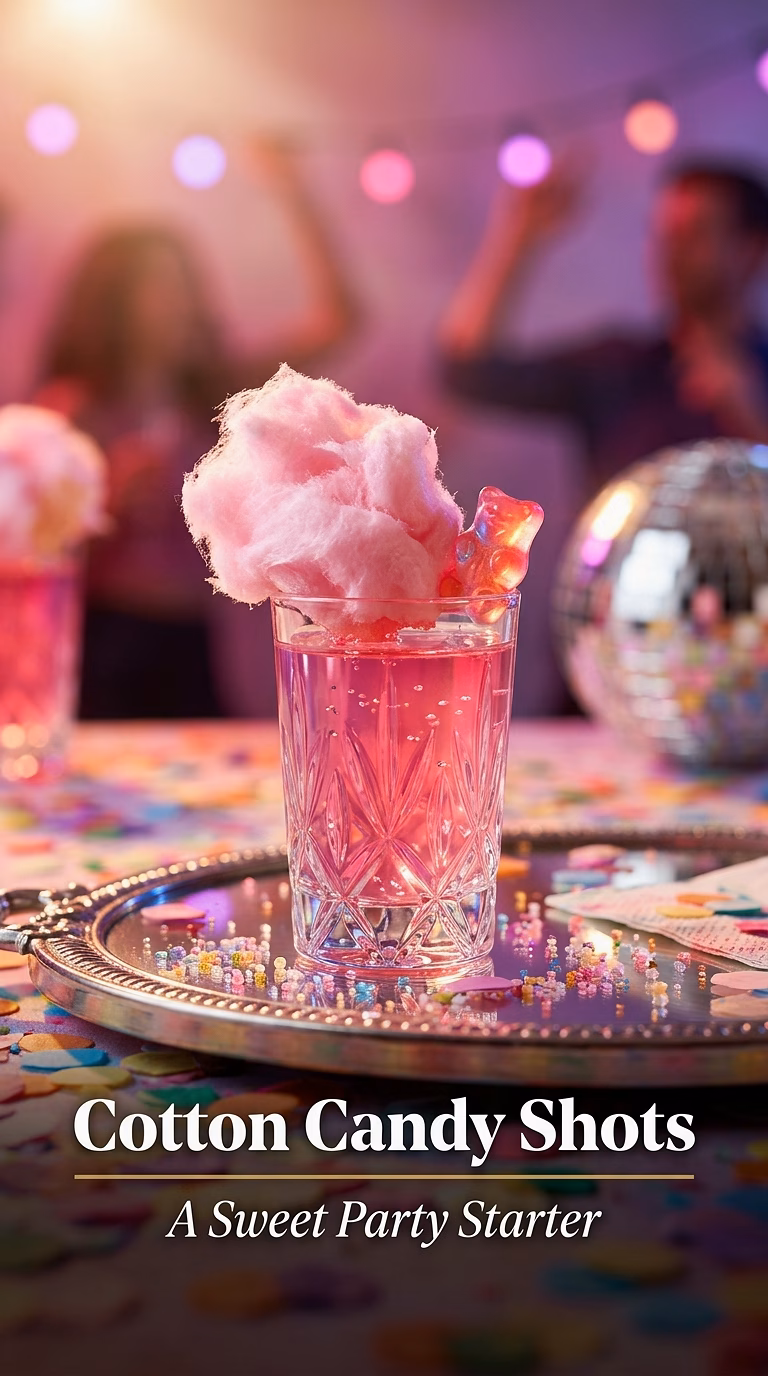 Cotton Candy Jello Shots