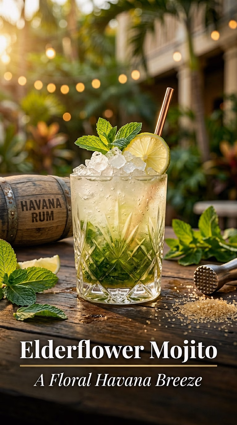 Elderflower Mojito