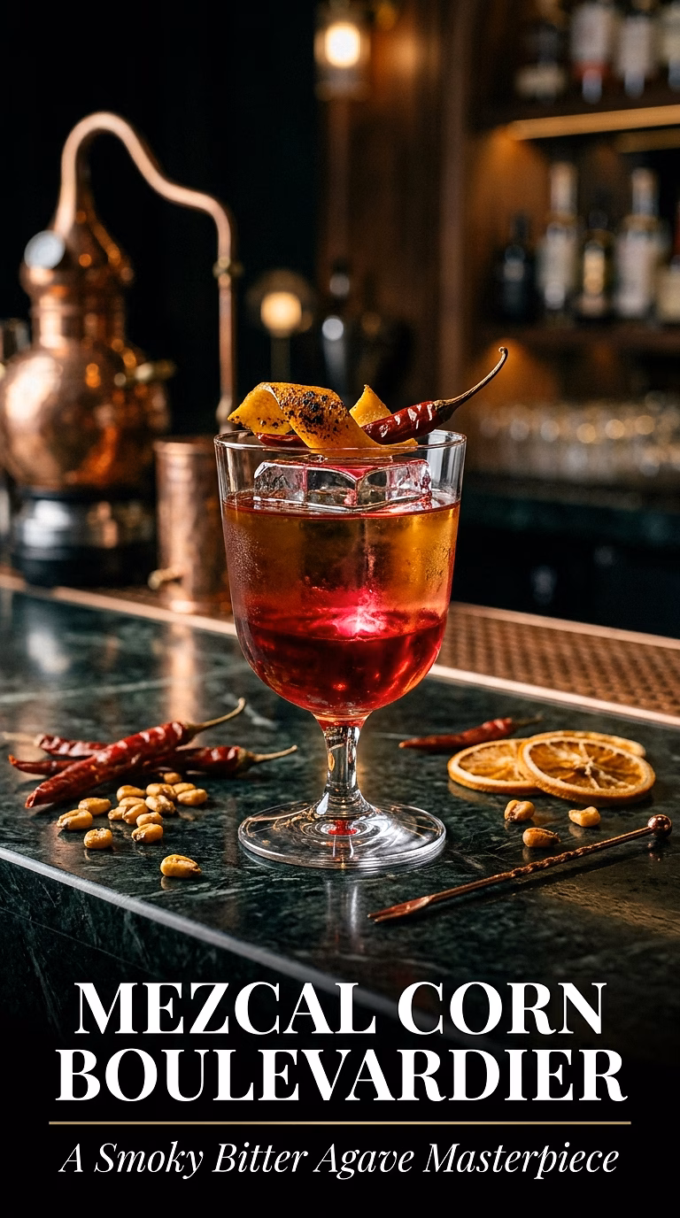 Mezcal Corn Boulevardier