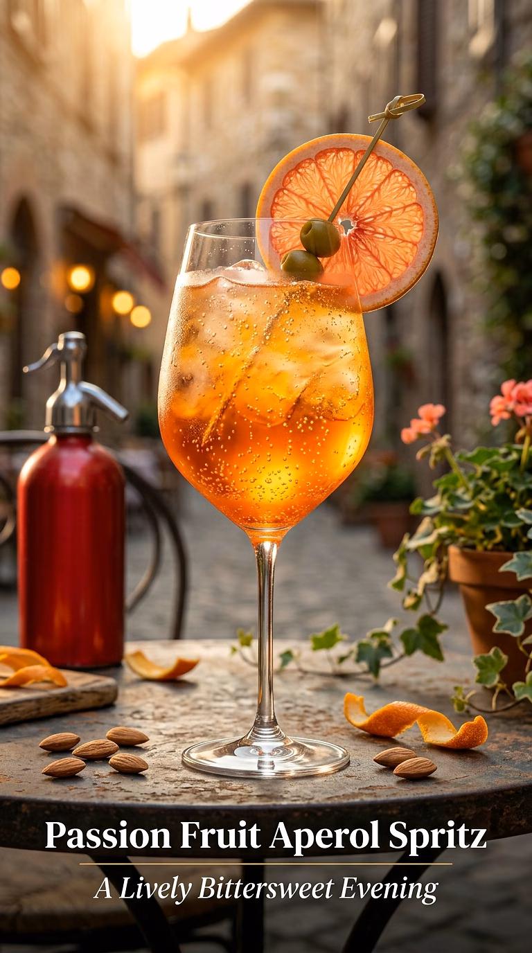 Passion Fruit Aperol Spritz