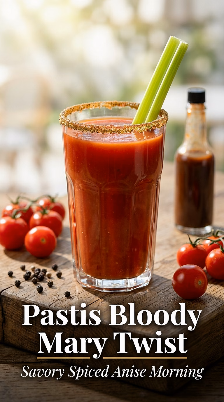 Pastis Bloody Mary Twist
