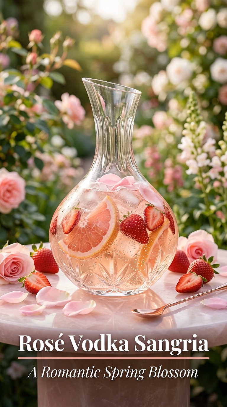 Rosé Vodka Sangria Pitcher