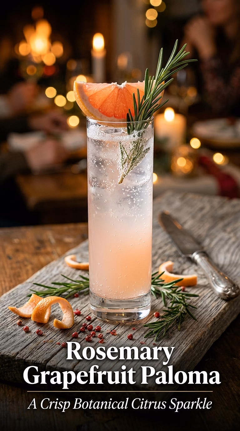 Rosemary Grapefruit Paloma