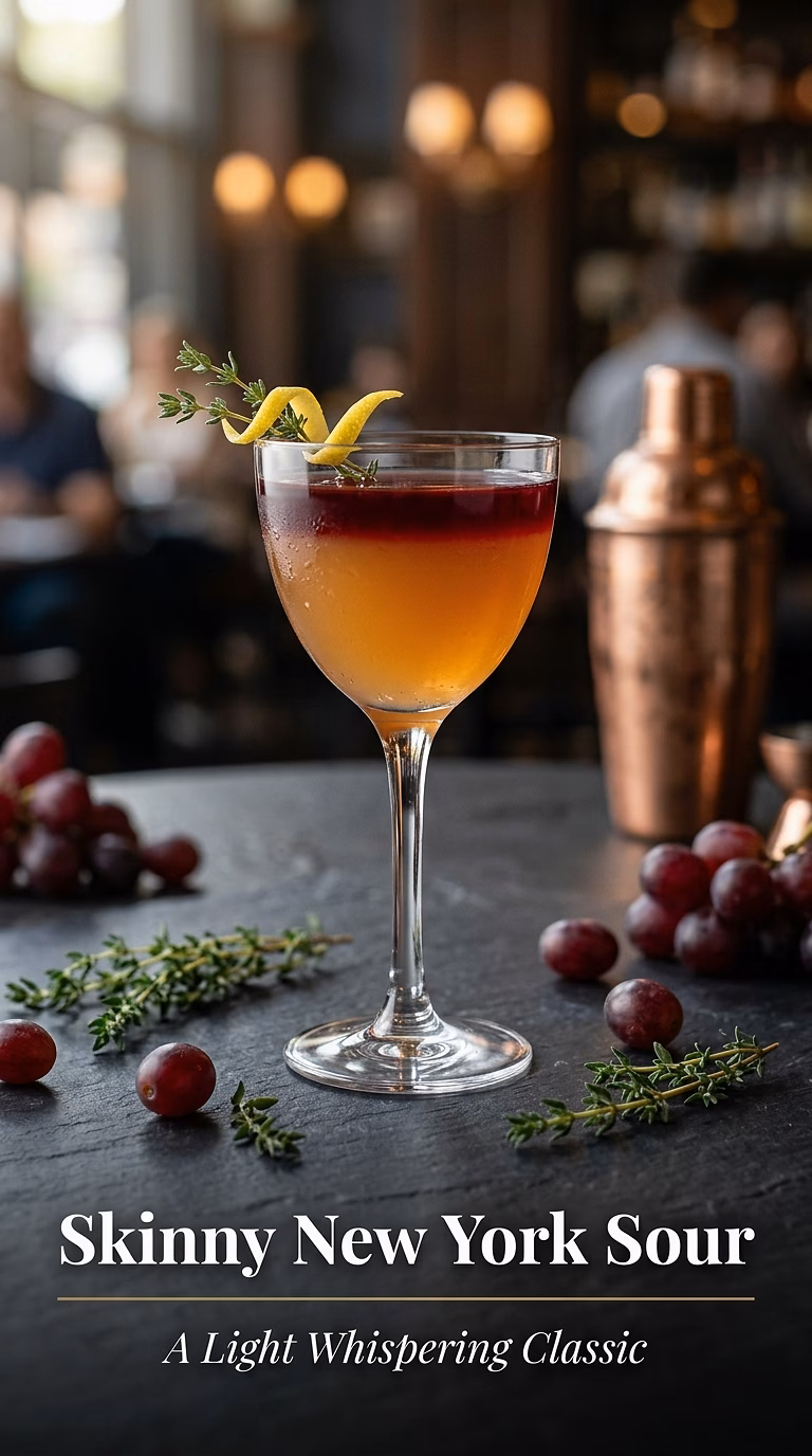 Skinny New York Sour