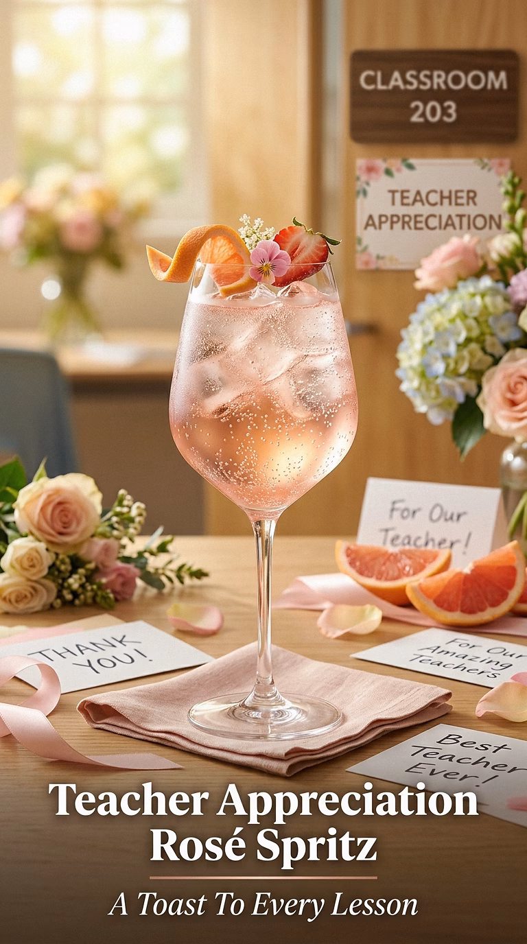 Teacher Appreciation Rosé Spritz