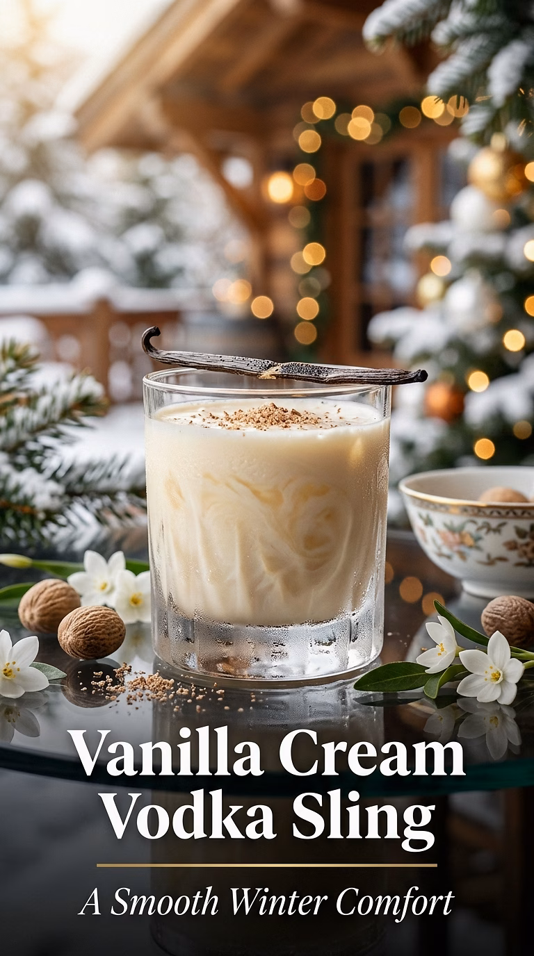 Vanilla Cream Vodka Sling