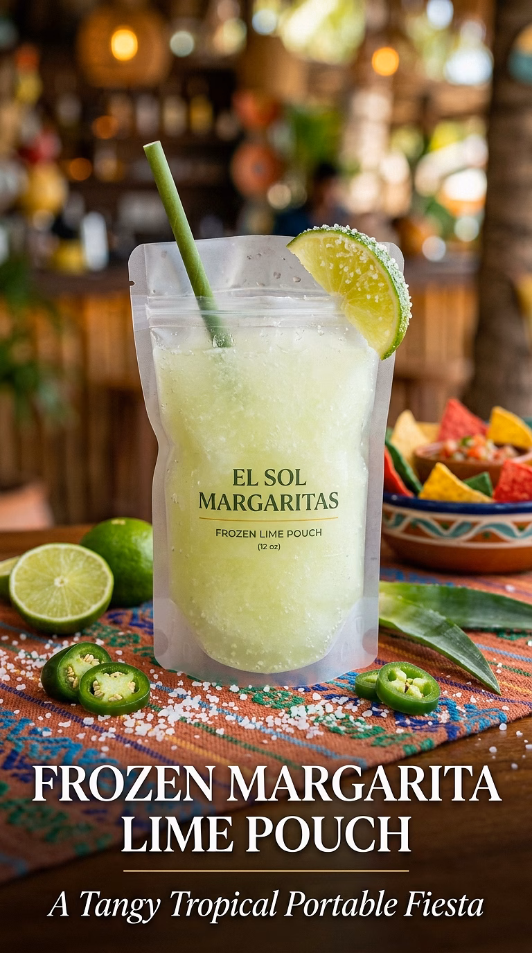 Frozen Margarita Lime Pouch