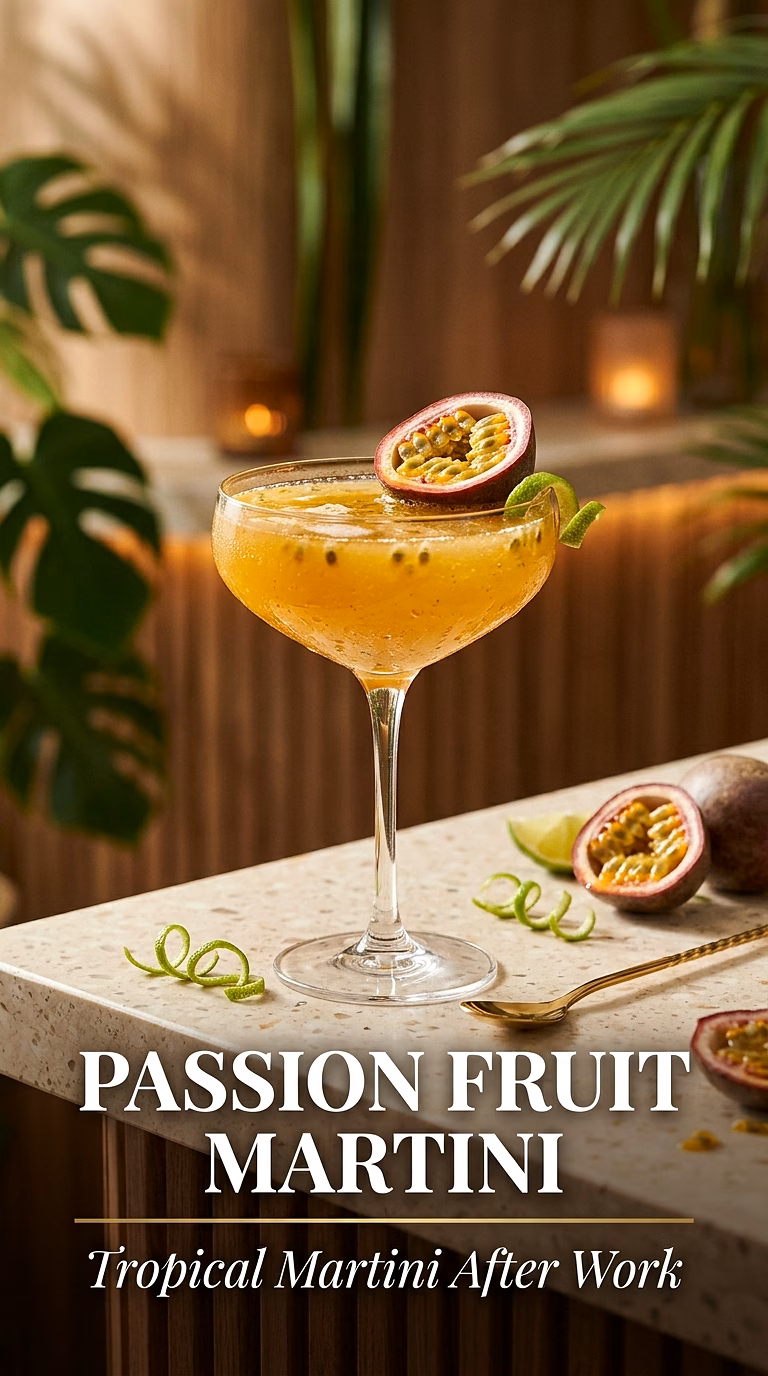 Passion Fruit Martini