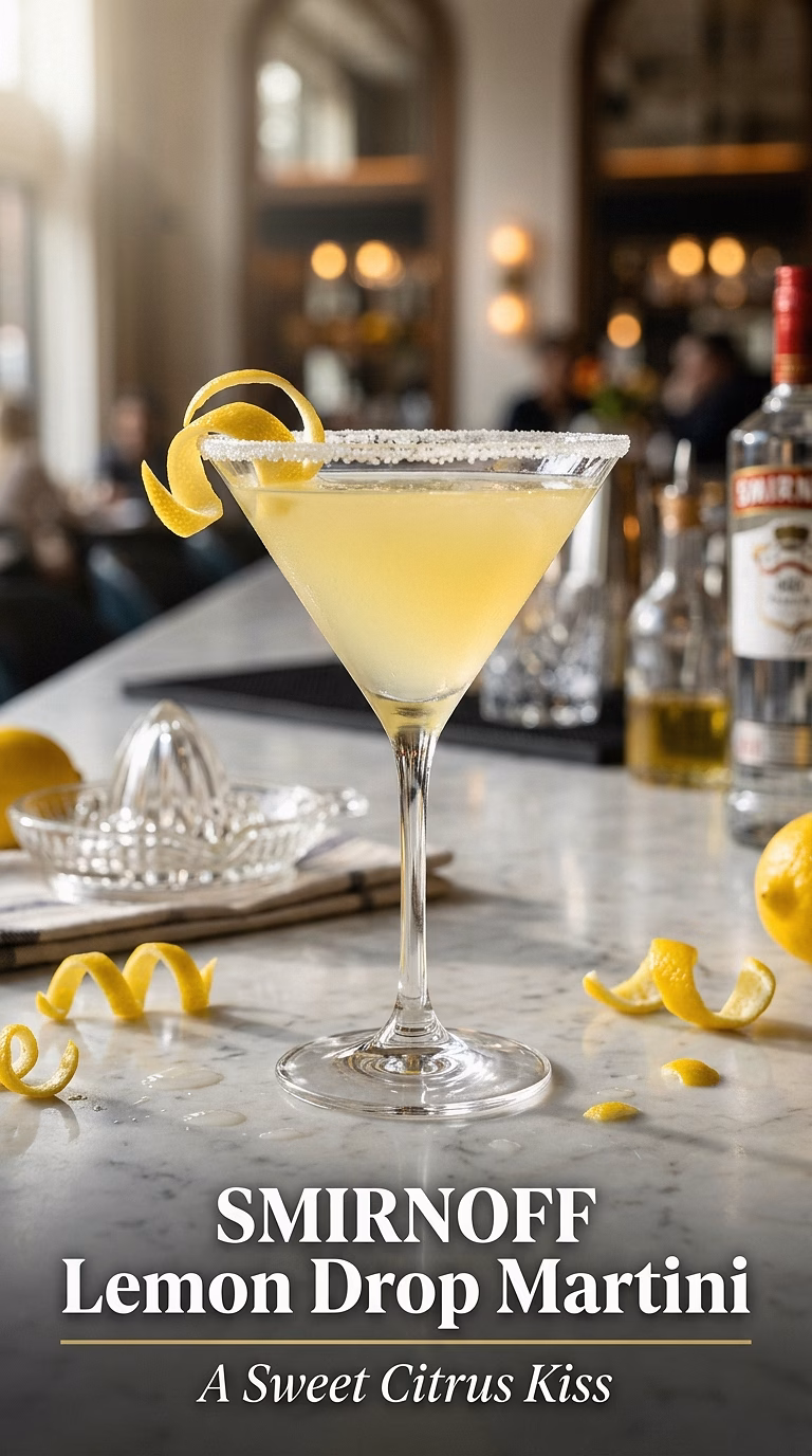 Smirnoff Lemon Drop Martini