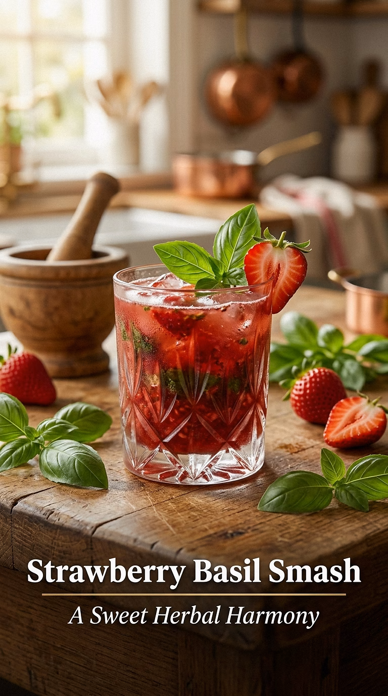 Strawberry Basil Smash