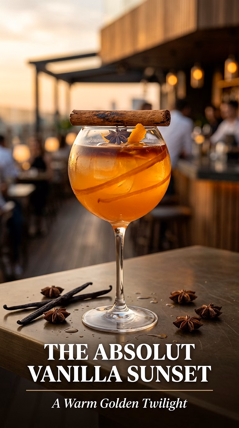 The Absolut Vanilla Sunset