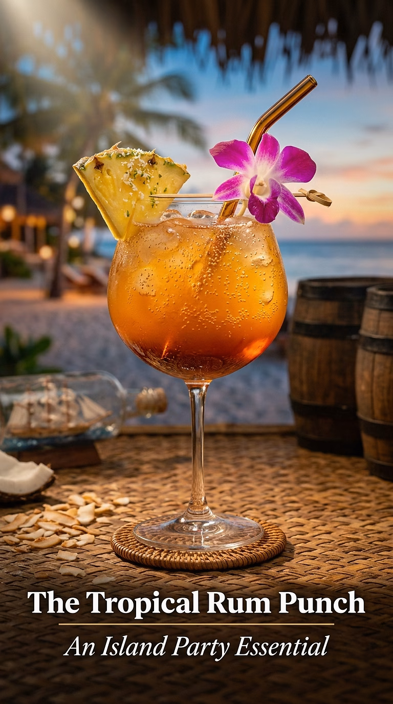 The Tropical Rum Punch