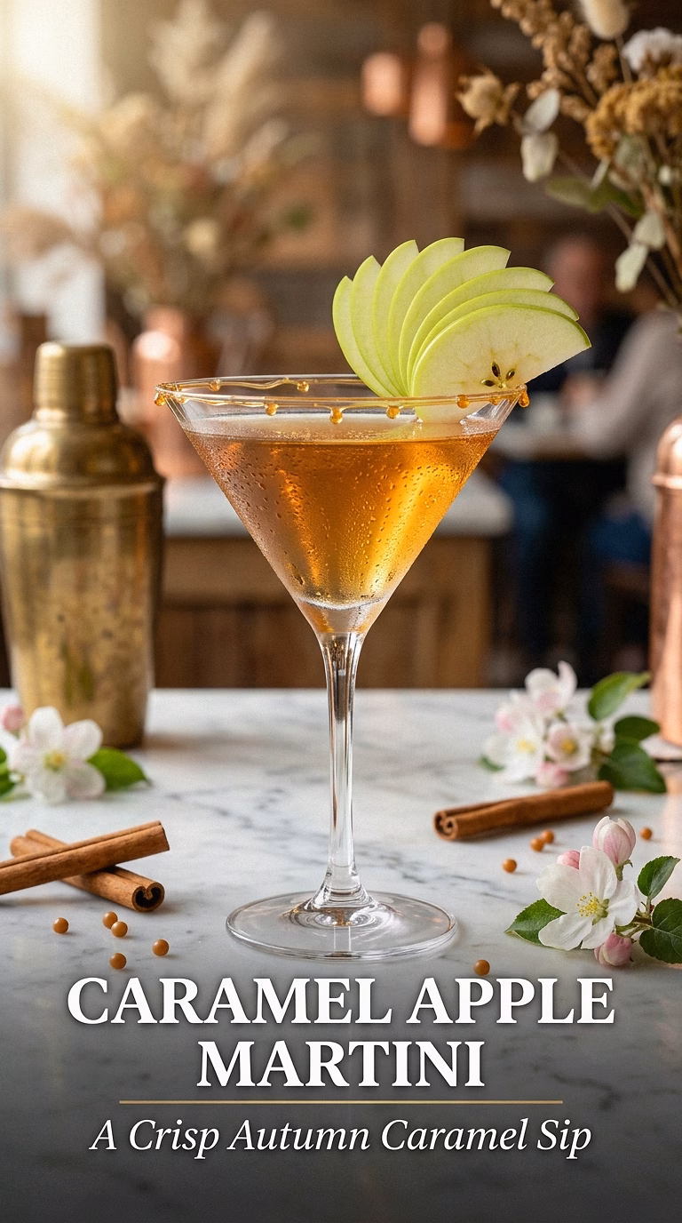 Caramel Apple Martini