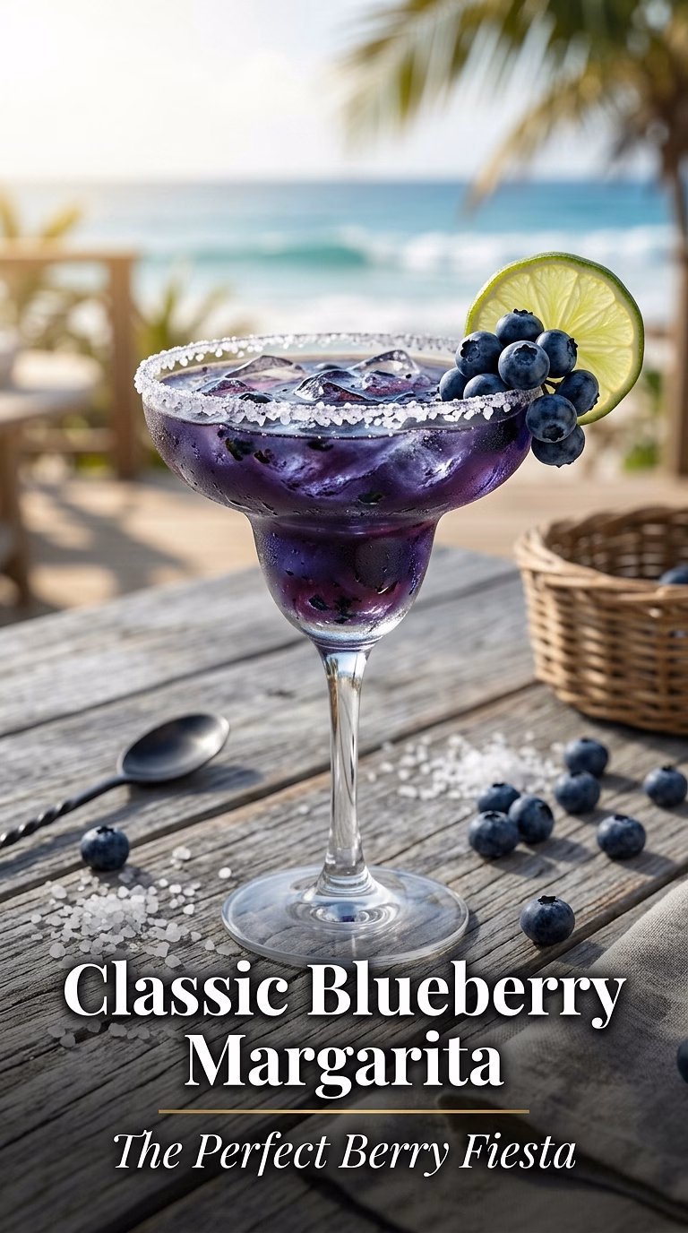 Classic Blueberry Margarita