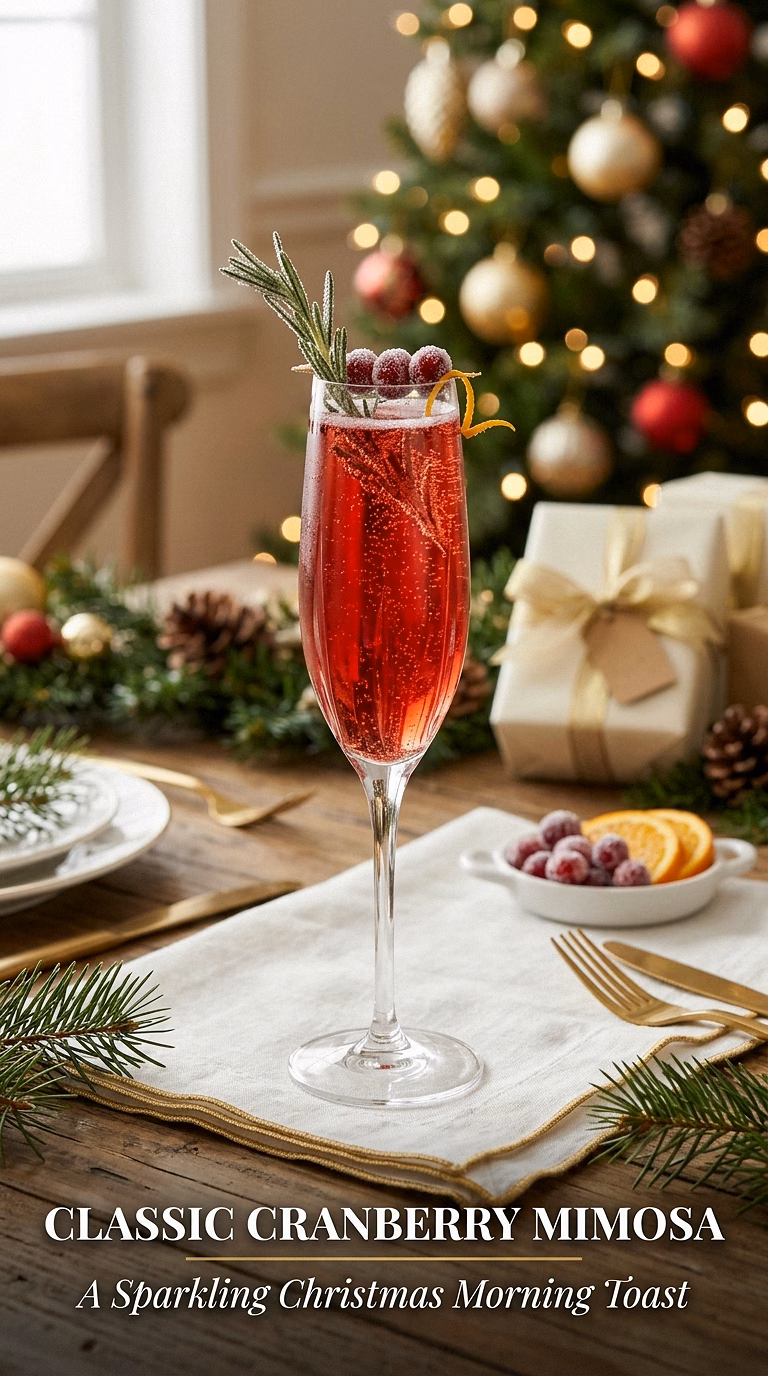 Classic Cranberry Mimosa