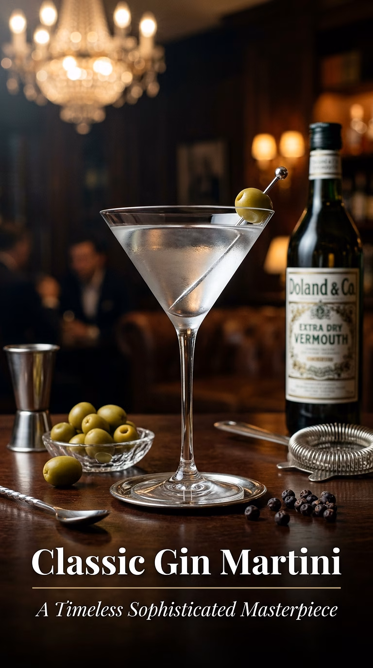 Classic Gin Martini