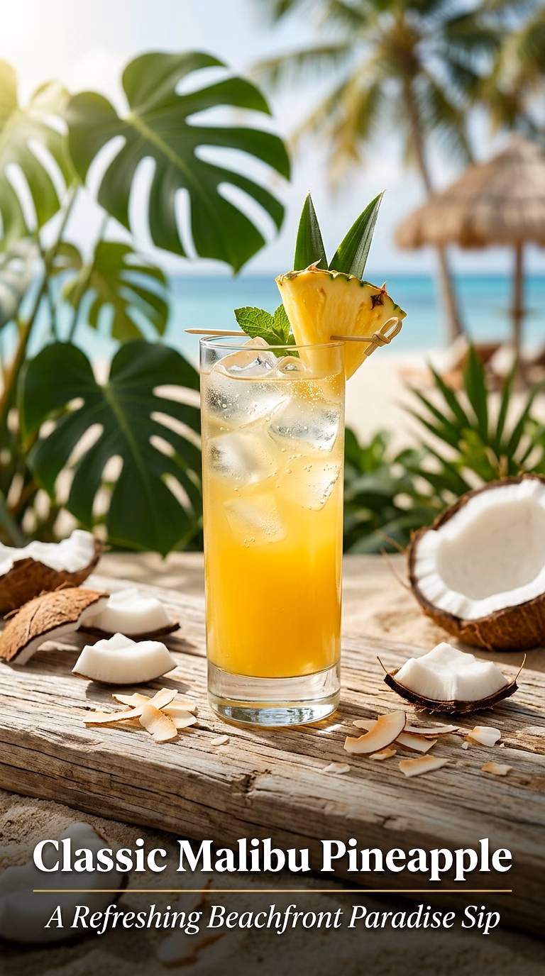 Classic Malibu Pineapple
