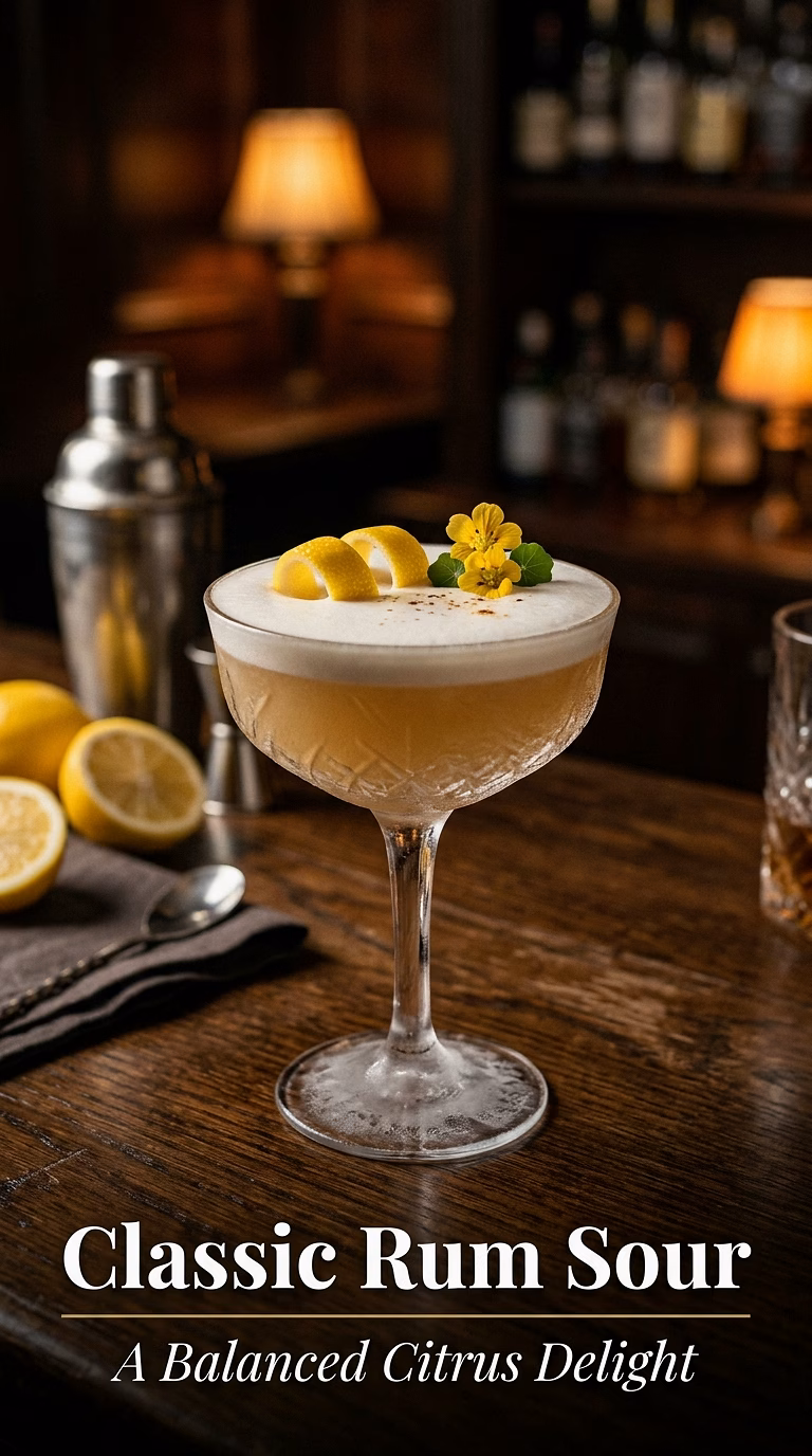 Classic Rum Sour