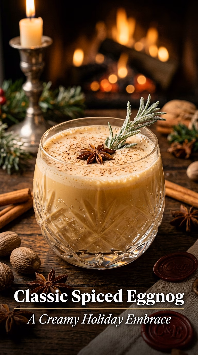 Classic Spiced Eggnog