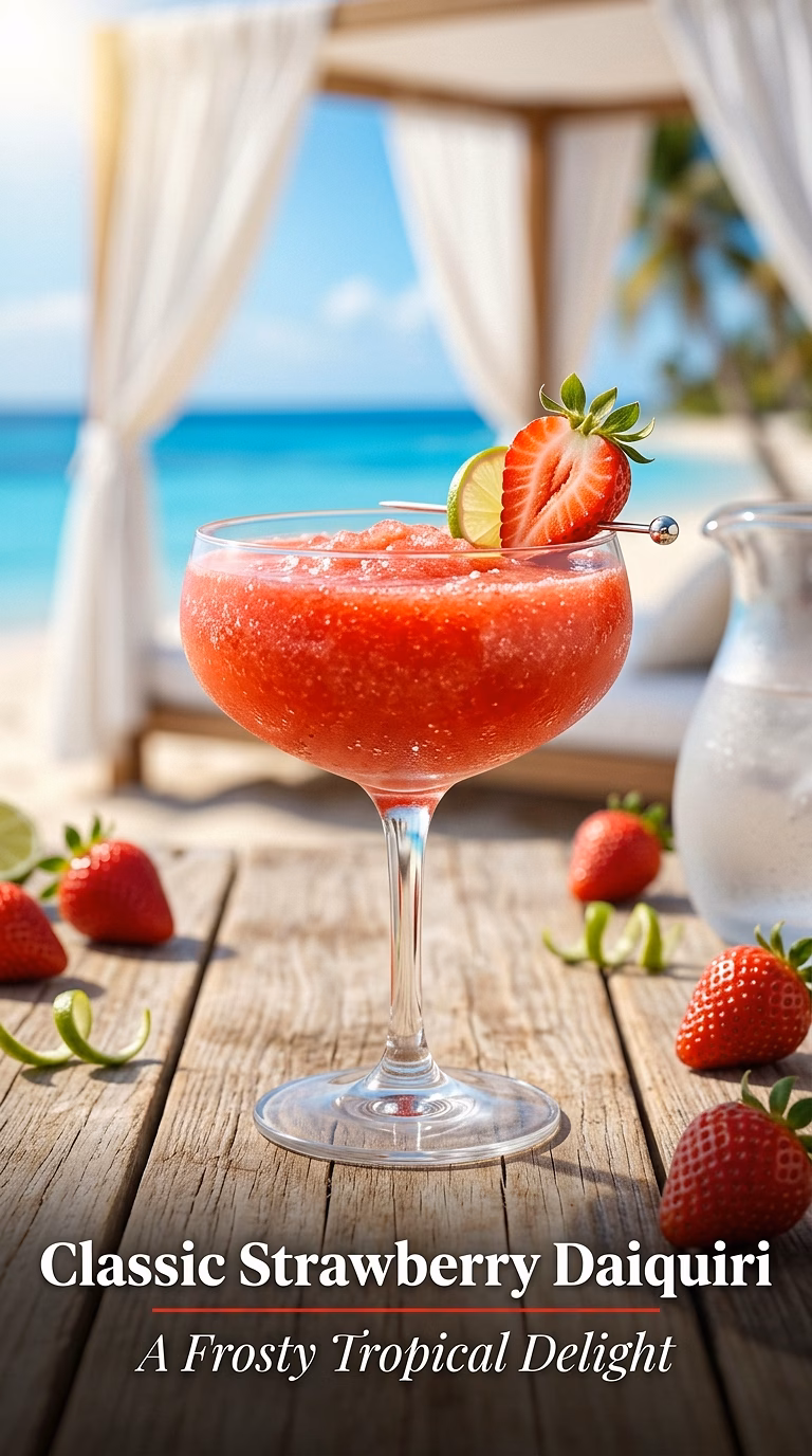 Classic Strawberry Daiquiri