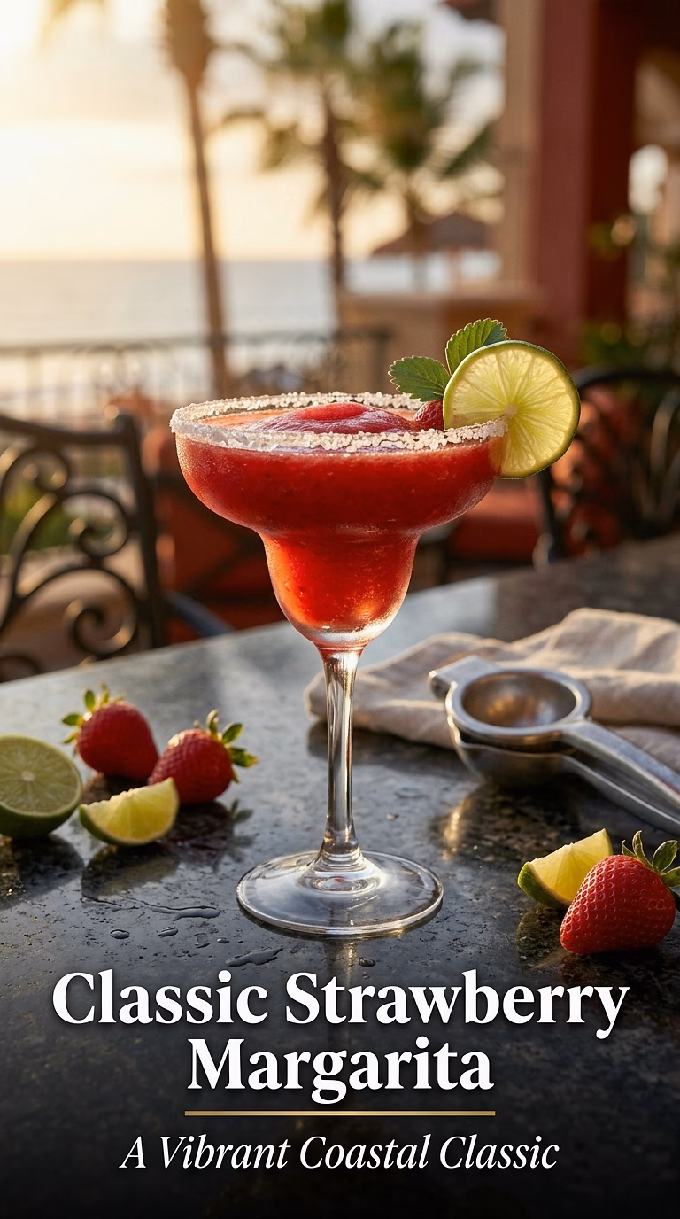 Classic Strawberry Margarita