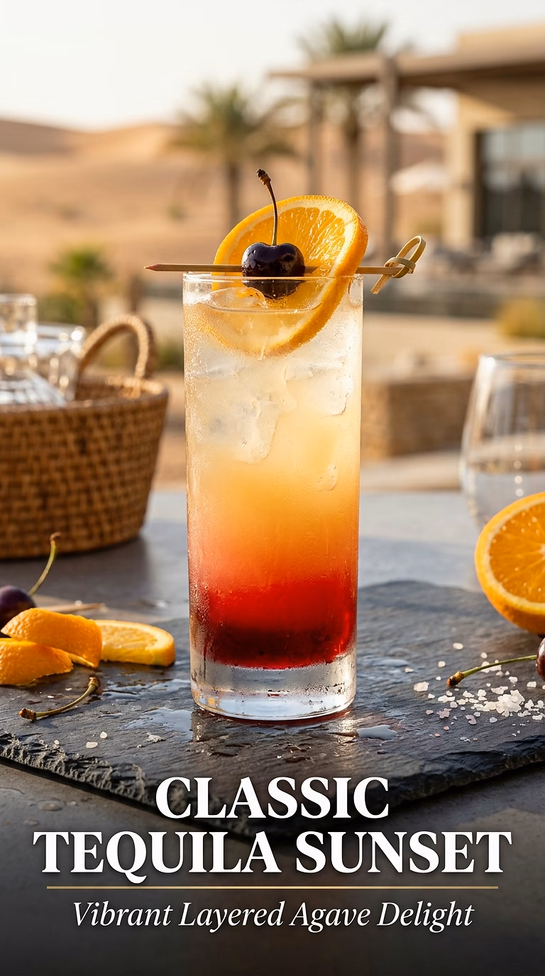 Classic Tequila Sunset