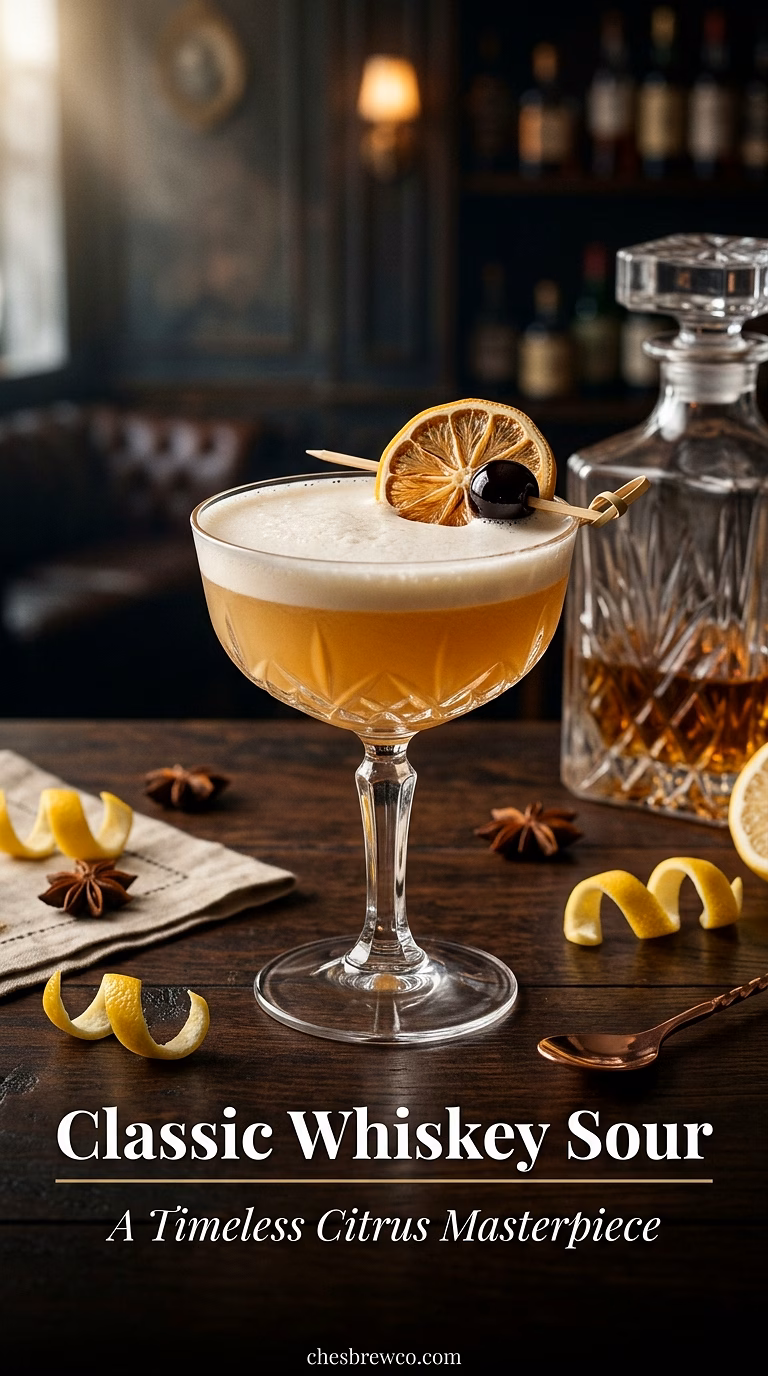 Classic Whiskey Sour
