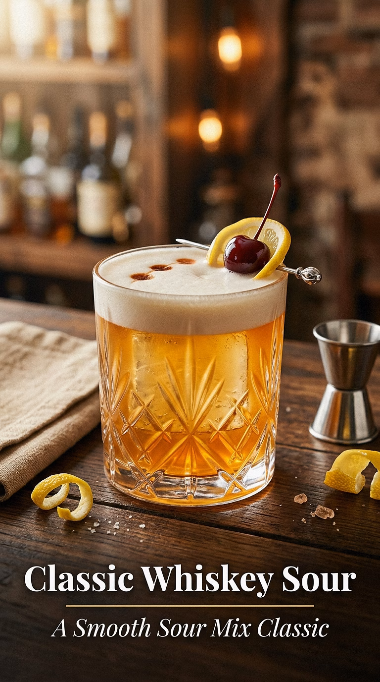 Classic Whiskey Sour
